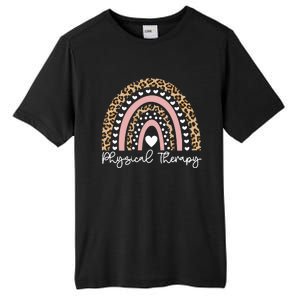 Rainbow PT PTA Therapy Physical Therapist Physical Therapy Tall Fusion ChromaSoft Performance T-Shirt