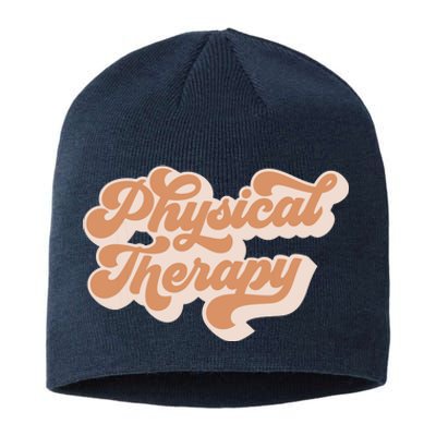 Retro PT PTA Therapy Physical Therapist Sustainable Beanie