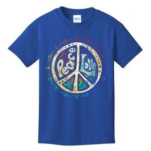 Retro Psychedelic Peace Sign Hip Funky Radical Great Gift Kids T-Shirt