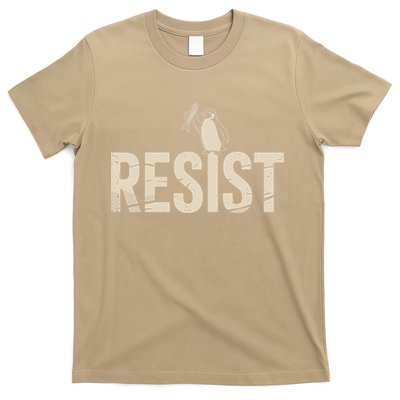 Resist Penguin Protest Against Tariffs T-Shirt