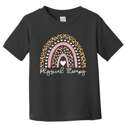 Rainbow PT PTA Therapy Physical Therapist Physical Therapy Toddler T-Shirt