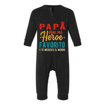 Regalos Para Papa Dia Del Padre Camiseta Mejor Papa Mundo Infant Fleece One Piece