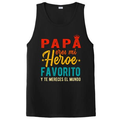 Regalos Para Papa Dia Del Padre Camiseta Mejor Papa Mundo PosiCharge Competitor Tank