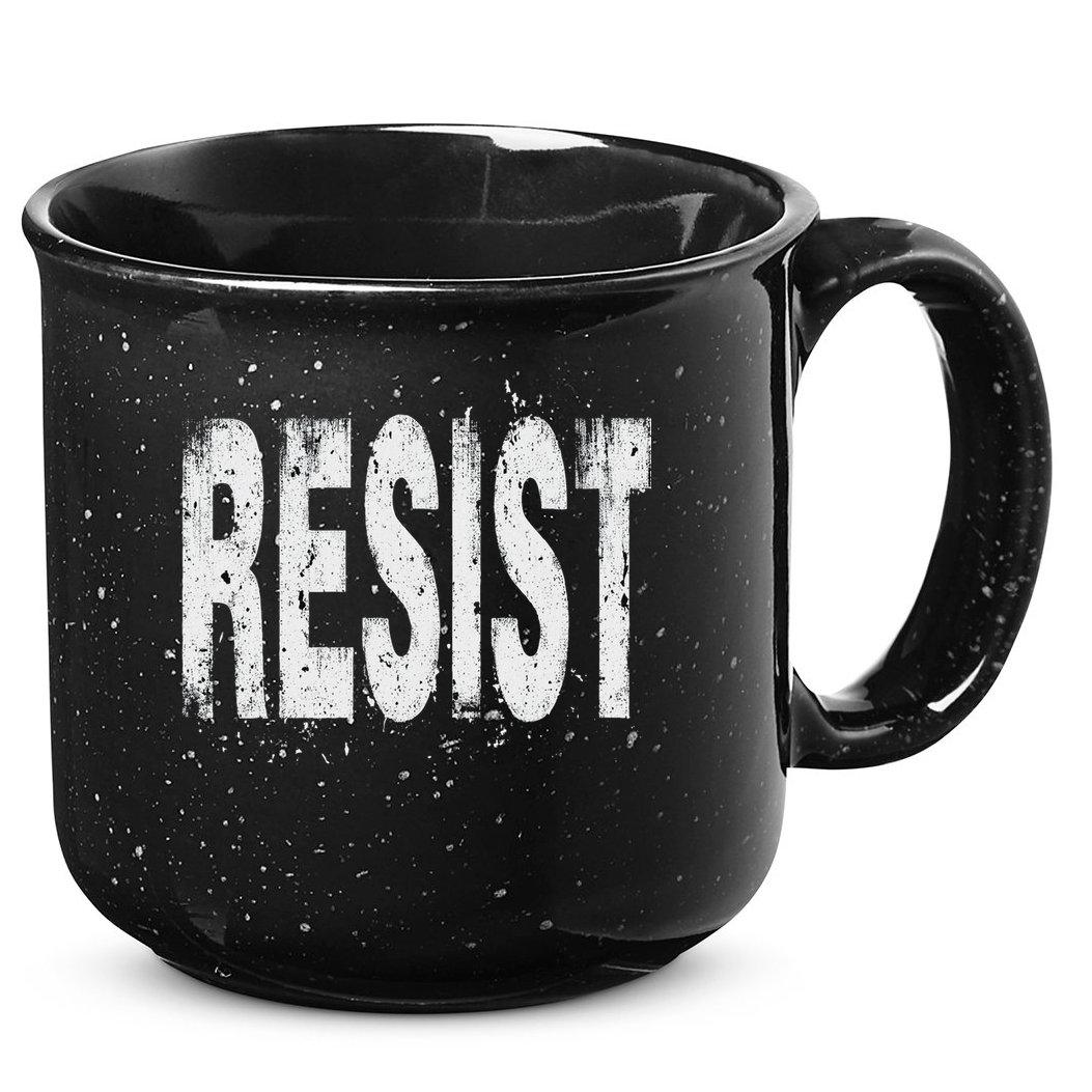 Resist Political Protest 15oz Campfire Ceramic Mug