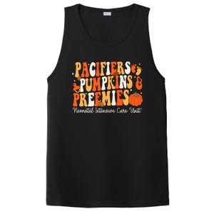 Retro Pacifiers Pumpkins Preemies Thanksgiving Nicu Nurse PosiCharge Competitor Tank