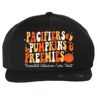 Retro Pacifiers Pumpkins Preemies Thanksgiving Nicu Nurse Wool Snapback Cap