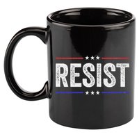 Resist Political Protest Demonstration Rebel 11oz C Handle Ceramic Mug