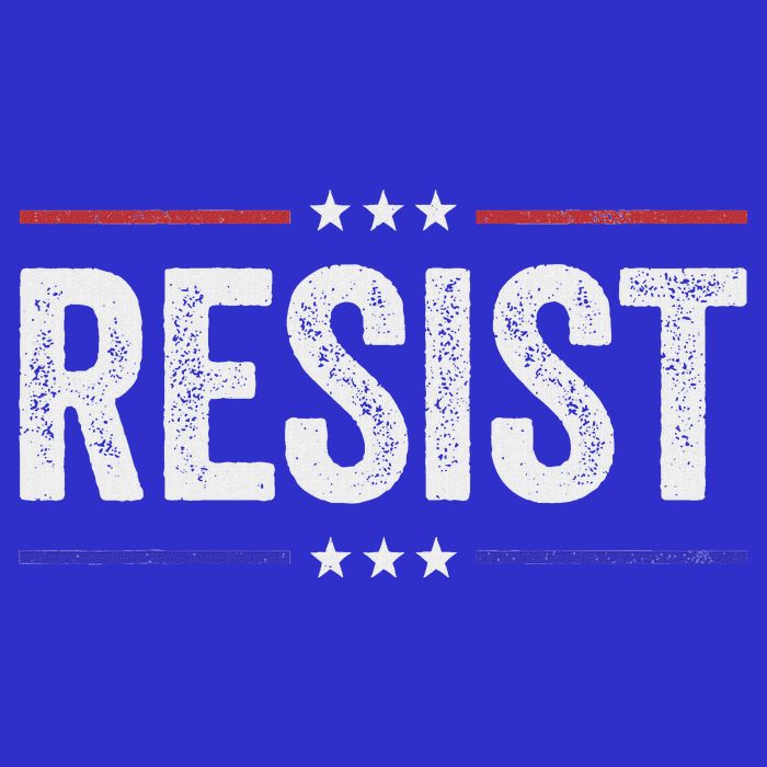 Resist Political Protest Demonstration Rebel Button