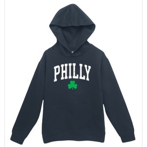 Retro Philly Philadelphia St Patricks Day Clover Boy Girl Urban Pullover Hoodie