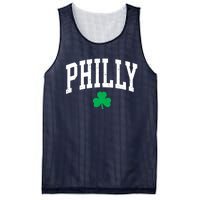 Retro Philly Philadelphia St Patricks Day Clover Boy Girl Mesh Reversible Basketball Jersey Tank