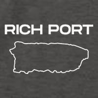 Rich Port Puerto Rico Map Boricua Puerto Rican Pride Graphic Vector Backpack