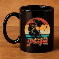 Reunite Pangea Pangea 11oz C Handle Ceramic Mug