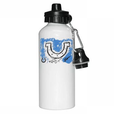 Rookie Premiere Painting Of The Horseshoe Aluminum Water Bottle 