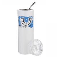 Rookie Premiere Painting Of The Horseshoe Stainless Steel Tumbler