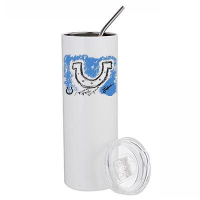 Rookie Premiere Painting Of The Horseshoe Stainless Steel Tumbler