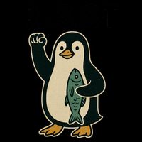 Resist Penguin Protest Against Tariffs Mug