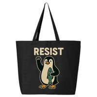 Resist Penguin Protest Against Tariffs 25L Jumbo Tote