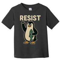 Resist Penguin Protest Against Tariffs Toddler T-Shirt