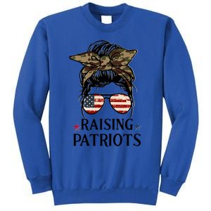 Raising Patriots Patriotic Mom Gift Sweatshirt