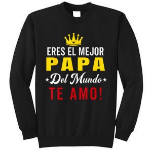 Regalos Para Papa Dia Del Padre Camiseta Mejor Papa Mundo Sweatshirt