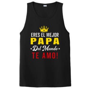 Regalos Para Papa Dia Del Padre Camiseta Mejor Papa Mundo PosiCharge Competitor Tank