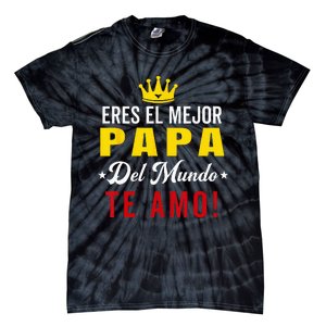 Regalos Para Papa Dia Del Padre Camiseta Mejor Papa Mundo Tie-Dye T-Shirt