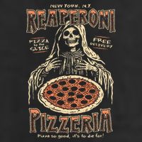 Reaperoni Pizzeria Pizza So Good ItS To Die For 15oz Campfire Ceramic Mug