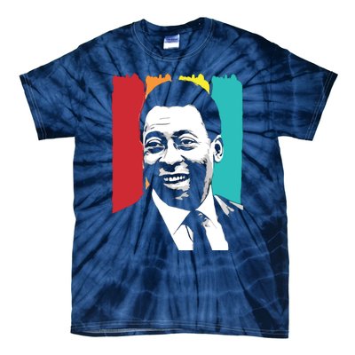 Rip Pele , Pele Vintage Tee, Brazil Pele , Pele Legend Soccer Player Tie-Dye T-Shirt