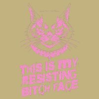 Resist Political Protest Cat .Png Button