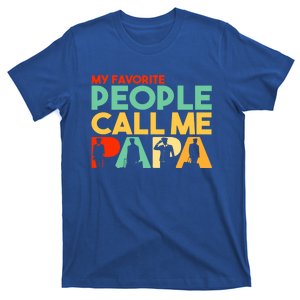 Retro Papa Pilot Dad Funny Fathers Day Cool Gift T-Shirt