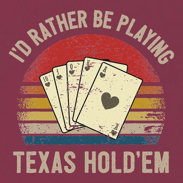 Retro Poker Player Texas HoldEm Poker Game Royal Flush 16oz Travel Tumbler
