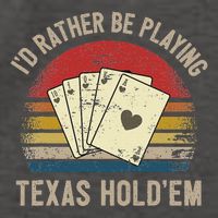 Retro Poker Player Texas HoldEm Poker Game Royal Flush Vector Backpack