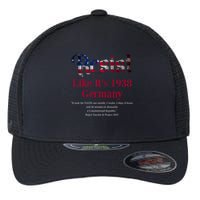 Resist Pritker Quote Germany 1938 Reject Fascism And Project Flexfit Unipanel Trucker Cap