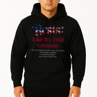 Resist Pritker Quote Germany 1938 Reject Fascism And Project Hoodie