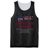 Resist Pritker Quote Germany 1938 Reject Fascism And Project Mesh Reversible Basketball Jersey Tank