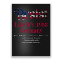 Resist Pritker Quote Germany 1938 Reject Fascism And Project Poster
