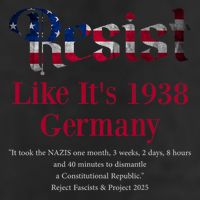 Resist Pritker Quote Germany 1938 Reject Fascism And Project Hat