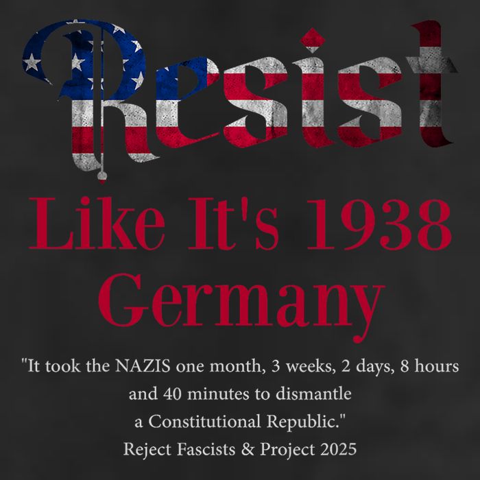 Resist Pritker Quote Germany 1938 Reject Fascism And Project Microfiber Hand Towel