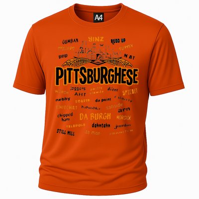 Rare Pittsburghese Cooling Performance Crew T-Shirt