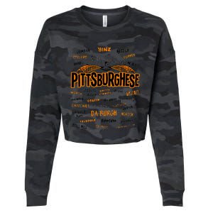 Rare Pittsburghese Cropped Pullover Crew