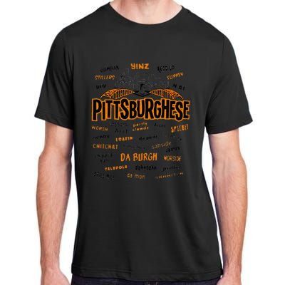 Rare Pittsburghese Adult ChromaSoft Performance T-Shirt