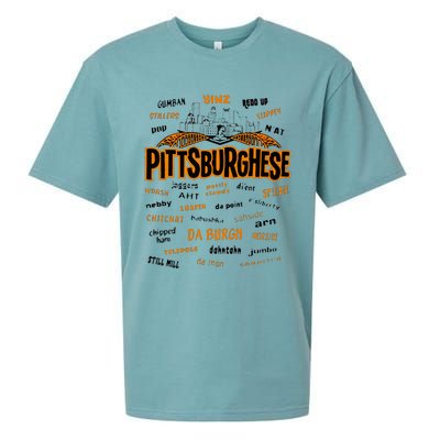 Rare Pittsburghese Sueded Cloud Jersey T-Shirt