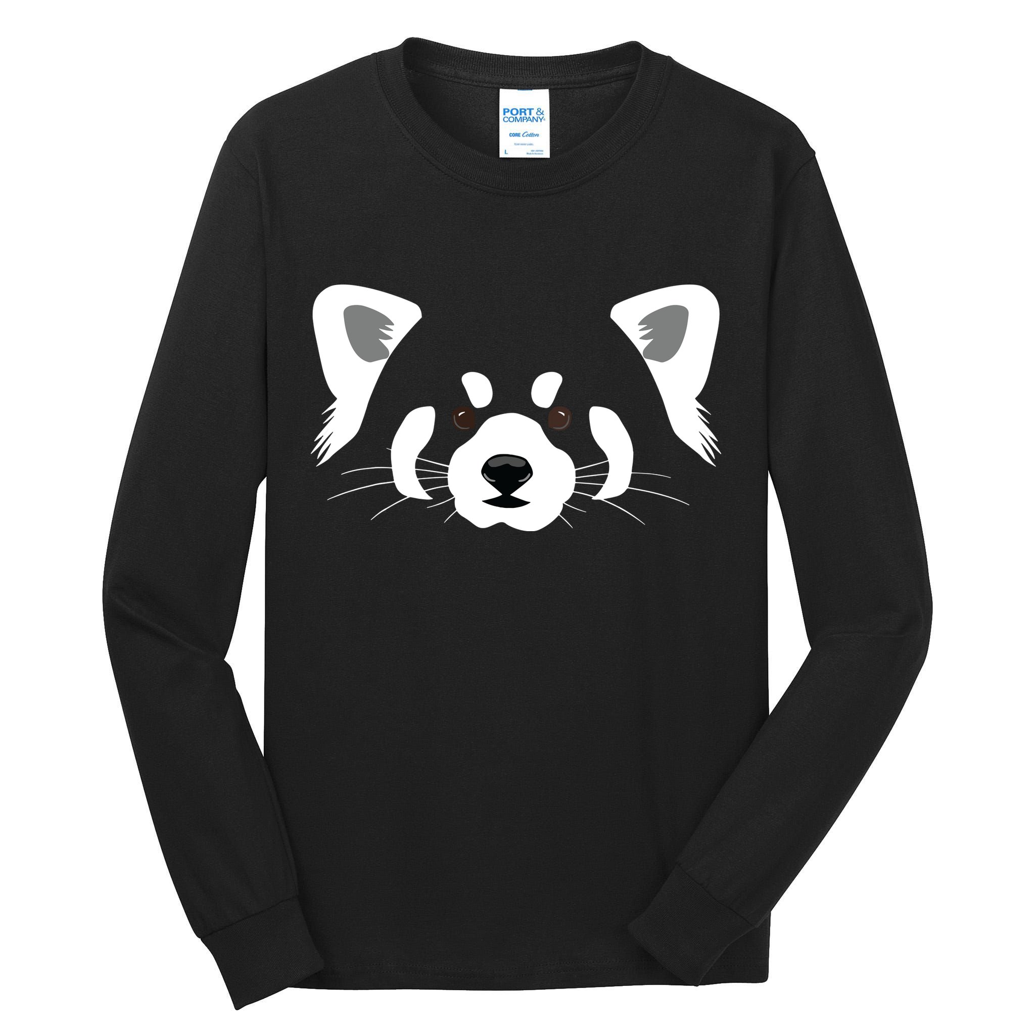 Red Panda Tall Long Sleeve T-Shirt