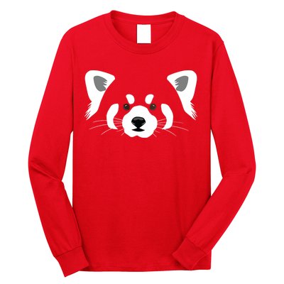 Red Panda Long Sleeve Shirt