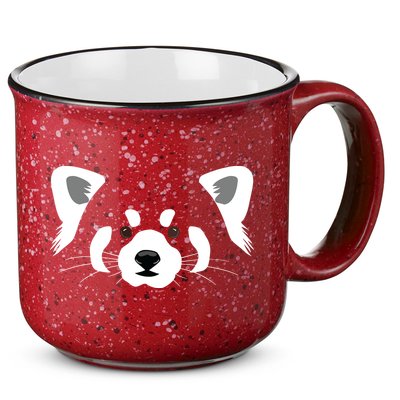 Red Panda 15oz Campfire Ceramic Mug