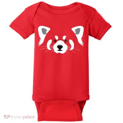 Red Panda Baby Bodysuit