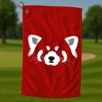 Red Panda Golf Towel