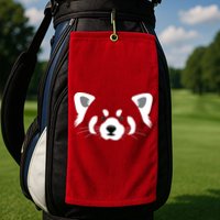 Red Panda Golf Towel