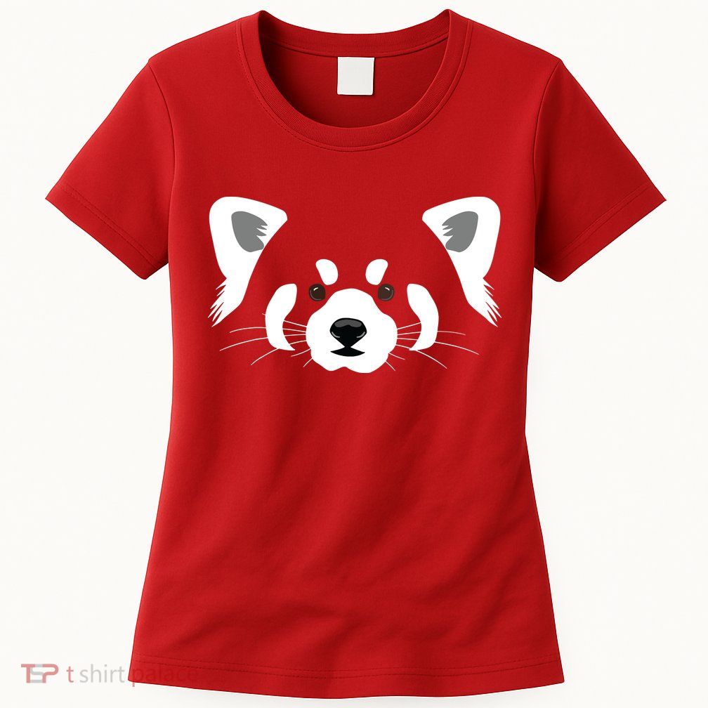 Red Panda Womens T-Shirt