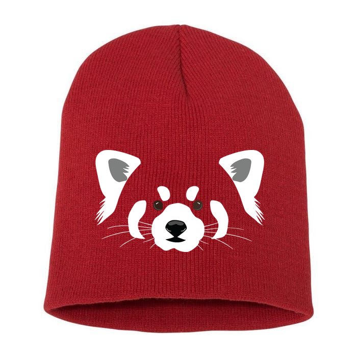 Red Panda Short Acrylic Beanie